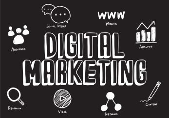 digital marketing illustration